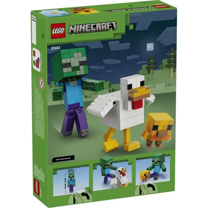 Конструктор LEGO Minecraft Куриный Жокей (21582) изображение 8