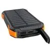 Батарея універсальна Choetech 10000mAh, 5V/2.1A, solar panel, Qi-5W, Black-Orange (B659-OR) зображення 2