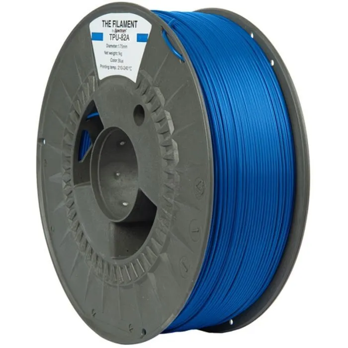 Пластик для 3D-принтера The Filament TPU-82A 1.75mm 1kg BLUE (TF-24125)