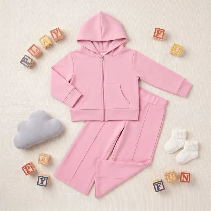 Спортивный костюм детский Breeze на молнии с капюшоном (21207-152G-pink) изображение 10