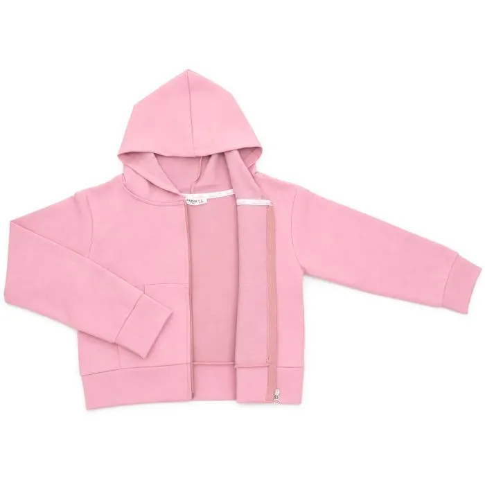 Спортивный костюм детский Breeze на молнии с капюшоном (21207-152G-pink) изображение 4