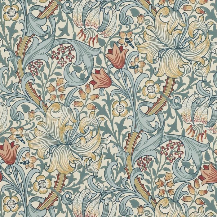 Парасоля Fulton L907-041819 Morris & Co. Minilite-2 UV Golden Lily Pink (L907-041819) зображення 2