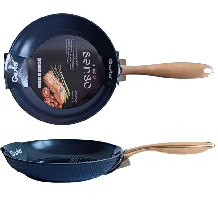 Сковорода Gusto Senso 24х4,7см (GT-2800-24)
