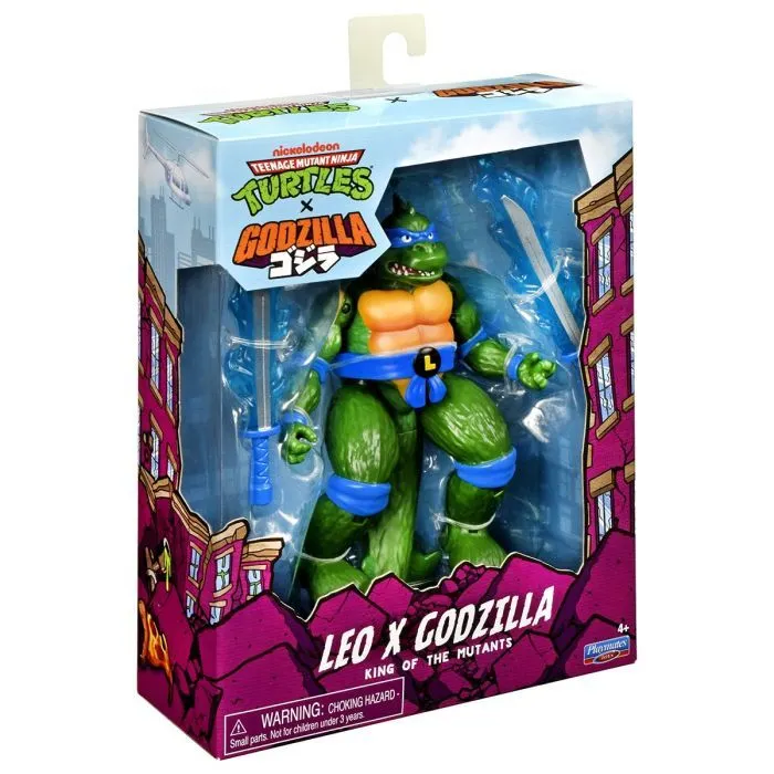 Фигурка Godzilla vs. Kong &TMNT – Лео в образе Годзиллы (84671) изображение 5