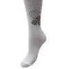Колготки детские BNM с цветами из страз (M0C0302-1183-11G-white) изображение 3
