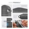 Чехол для наушников Armorstandart Hang Case For Apple AirPods Pro 3 Grey (ARM88270) изображение 5