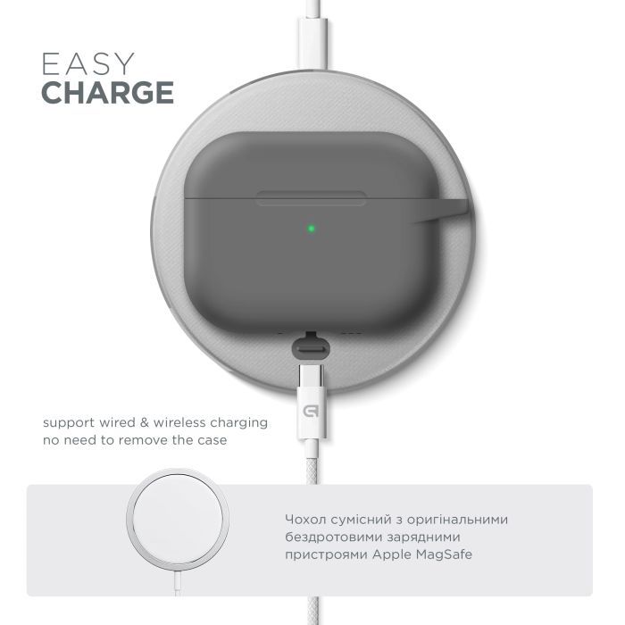 Чехол для наушников Armorstandart Hang Case For Apple AirPods Pro 3 Scarlet (ARM88283) изображение 7