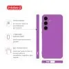 Чохол до мобільного телефона Intaleo Silicone Samsung Galaxy S24 Violet (1283126600333) зображення 4