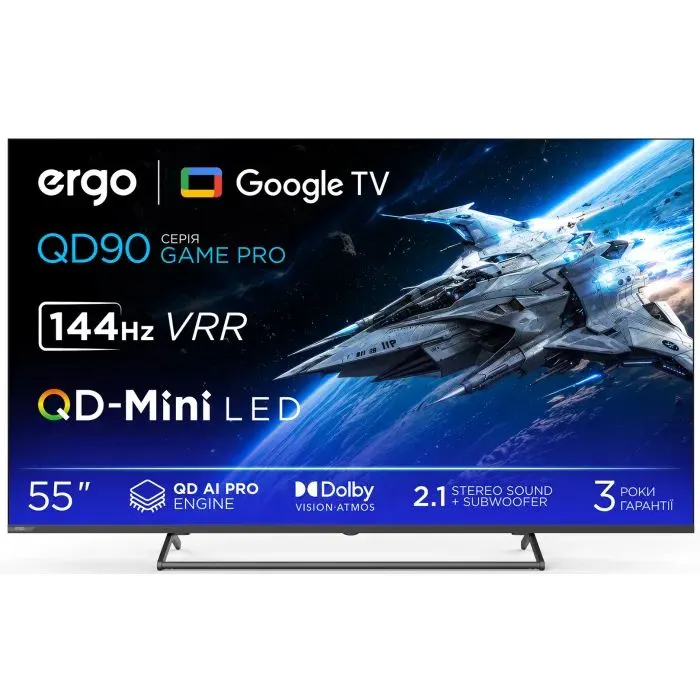 Телевізор Ergo 55MQD90 Game PRO