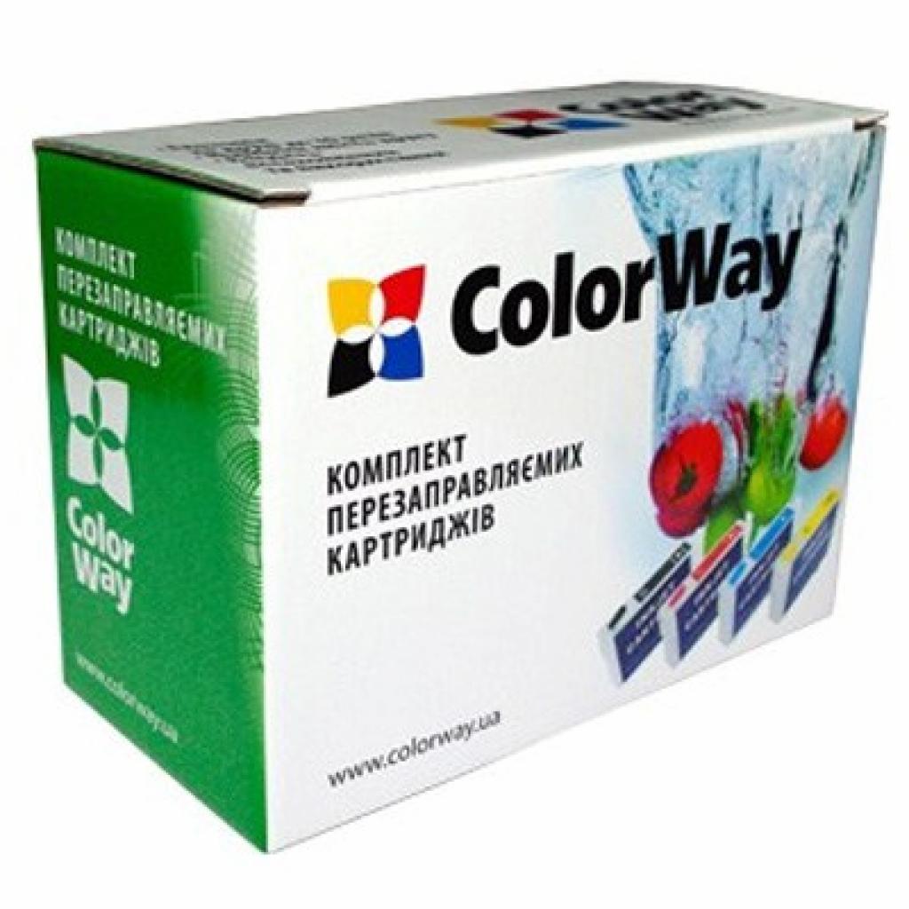 Комплект перезаправних картриджів ColorWay Компл.ПК CW Canon IP-4200 no chip (4х100) (IP4200RN-4.1)