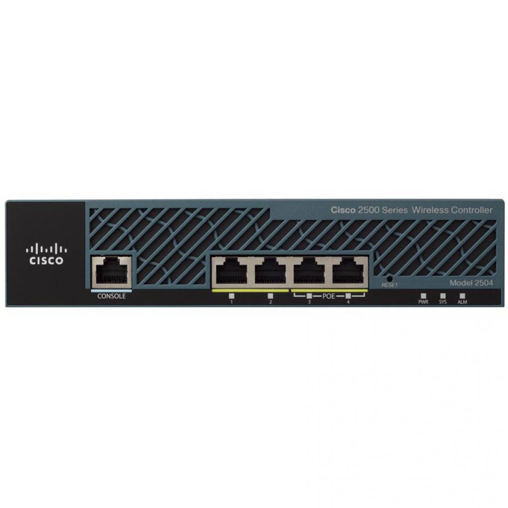 Контролер доступу Cisco AIR-CT2504-5 (AIR-CT2504-5-K9) зображення 2