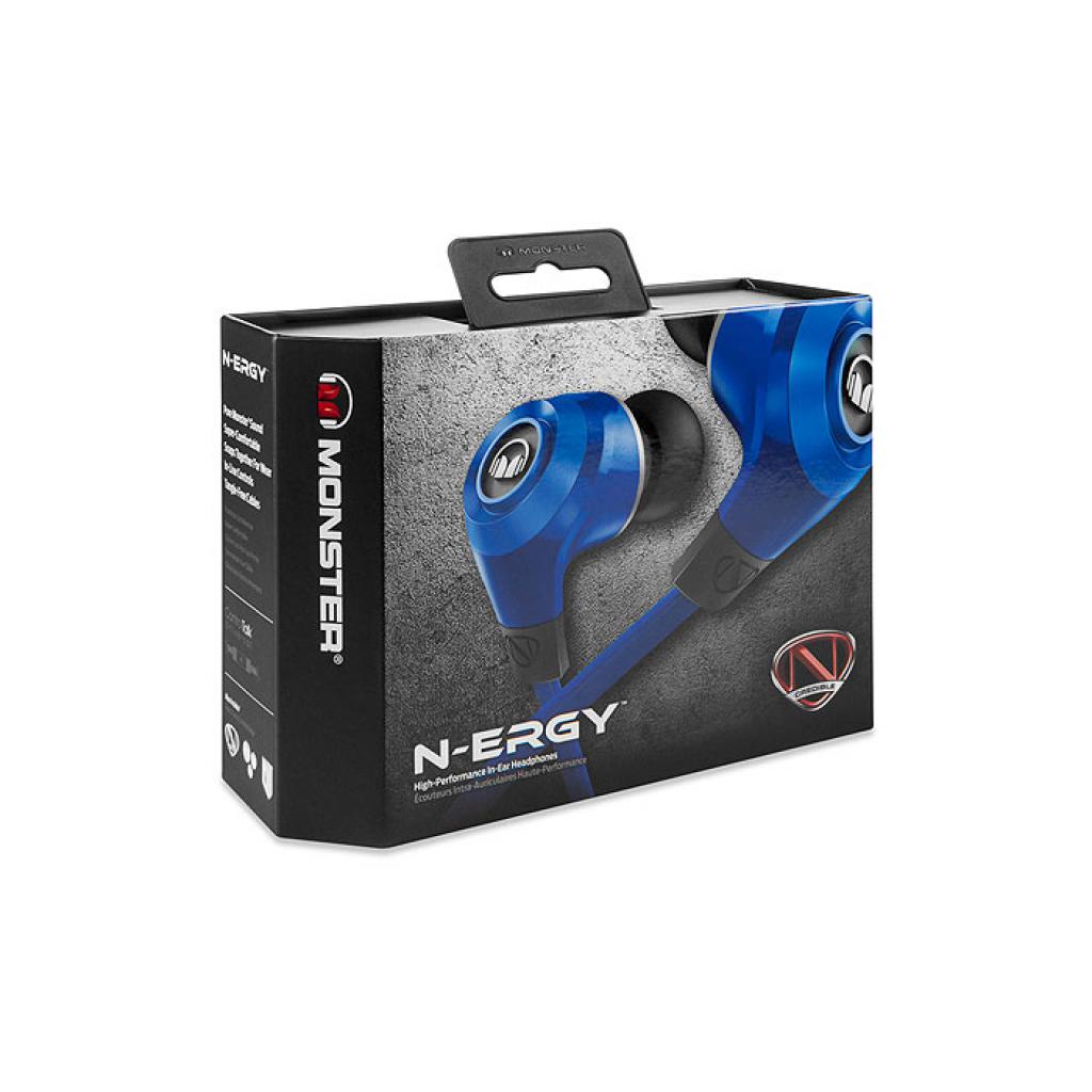 Наушники Monster NCredible NErgy In-Ear Cobalt Blue (MNS-128460-00) изображение 7