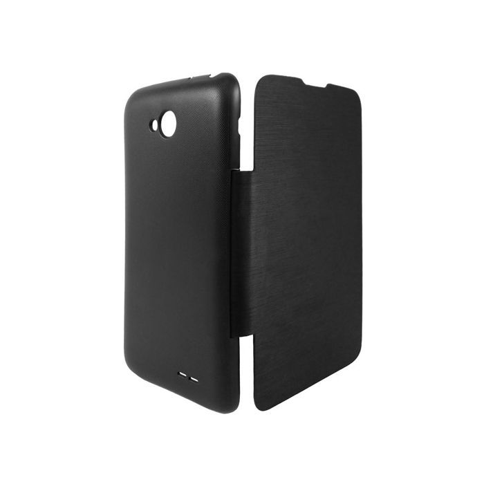 Чехол для мобильного телефона Global для LG D320 L70 (PU, черный) (1283126459856) изображение 2