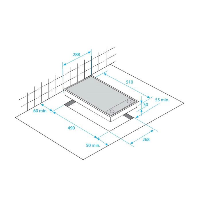 Варочна поверхня Beko HDCE 32200 X (HDCE32200X) зображення 5
