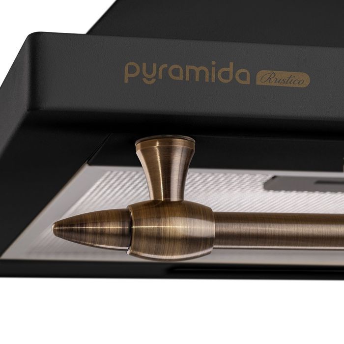 Витяжка кухонна Pyramida KH 60 RUSTICO BL зображення 4