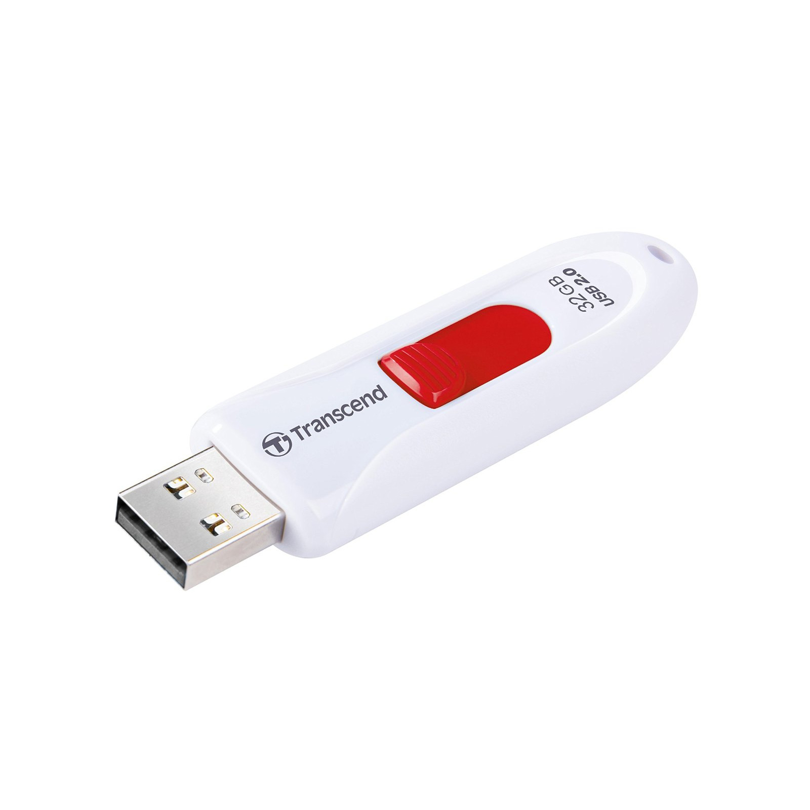 USB флеш накопичувач Transcend 32GB JetFlash 590 White USB 2.0 (TS32GJF590W) зображення 4