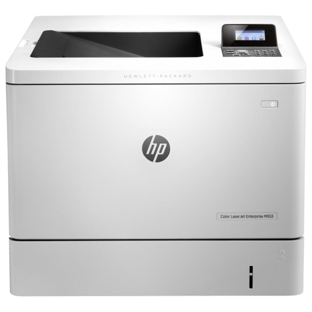 Лазерный принтер HP Color LaserJet Enterprise M553dn (B5L25A) изображение 2