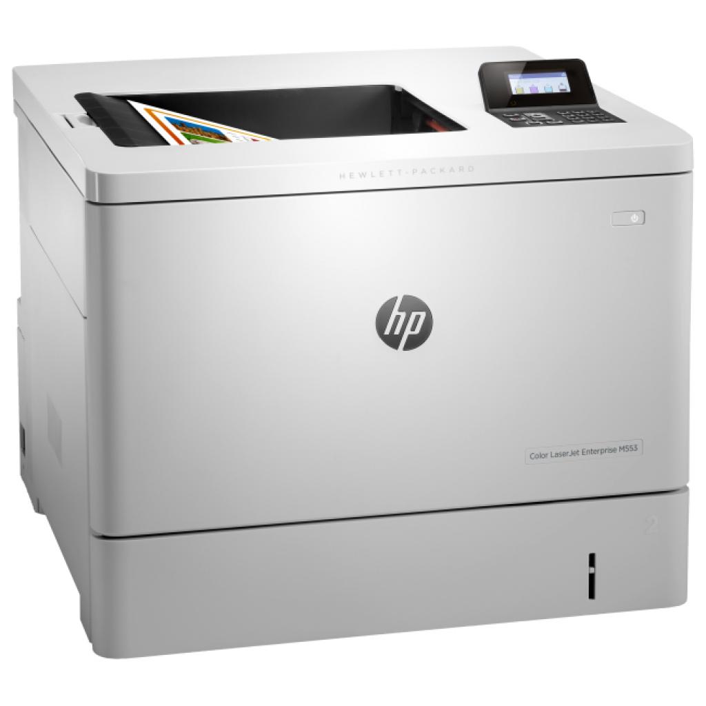 Лазерний принтер HP Color LaserJet Enterprise M553dn (B5L25A) зображення 3