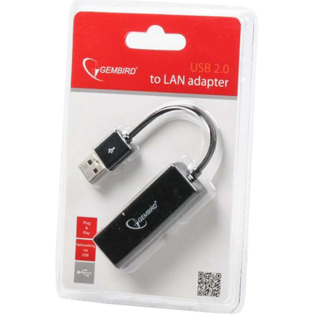 Переходник USB to Ethernet Gembird (NIC-U2) изображение 2