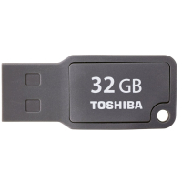 USB флеш накопитель Toshiba 32GB Mikawa Gray USB 2.0 (THN-U201G0320M4)