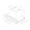 Вытяжка кухонная Elica BOX IN PLUS IXGL/A/60 изображение 2