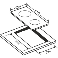 Варочная поверхность Interline PG 301 BK изображение 3