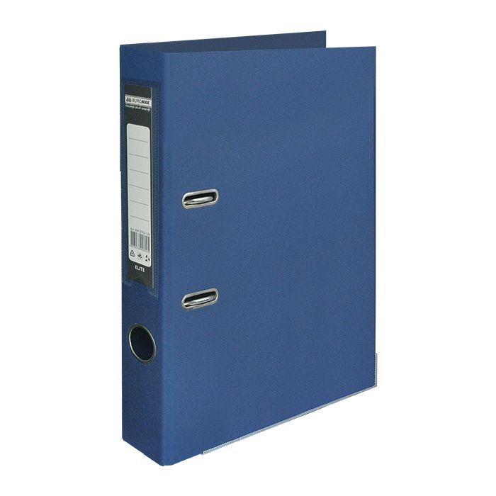 Папка - регистратор Buromax А4 double sided, 50мм, PP, dark blue, built-up (BM.3002-03c)