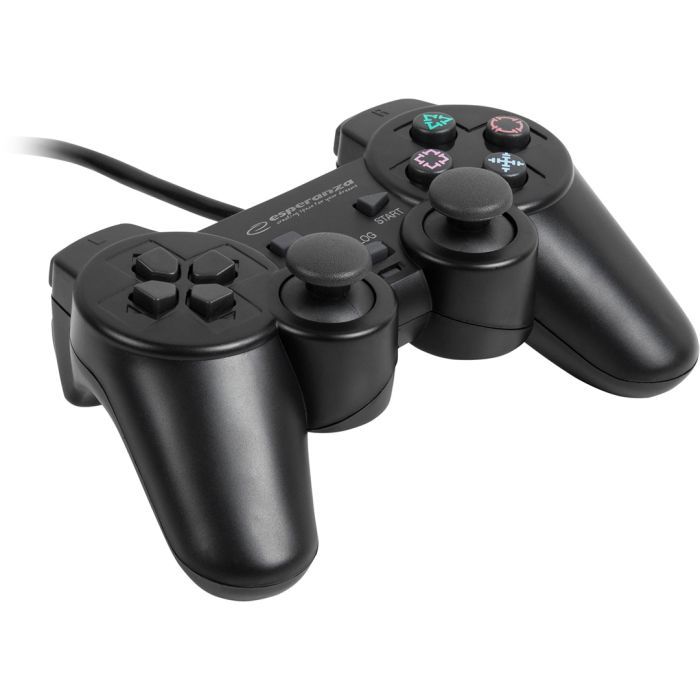Геймпад Esperanza Vibration gamepad PS2/PS3/PC USB (EG106) изображение 2