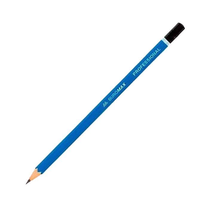 Карандаш графитный Buromax PROFESSIONAL SET*12шт (BM.8565)