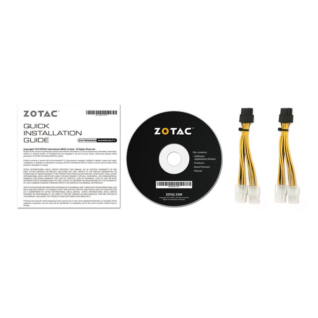 Видеокарта Zotac GeForce GTX1070 8192Mb AMP Edition (ZT-P10700C-10P) изображение 7