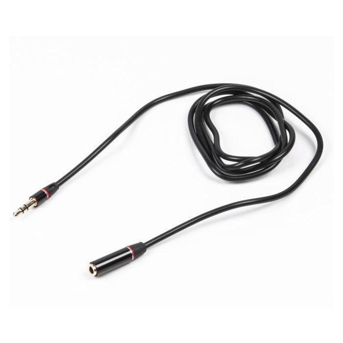 Кабель мультимедийный Jack 3.5mm male to Jack 3.5mm female 1.0m Viewcon (VA 111)