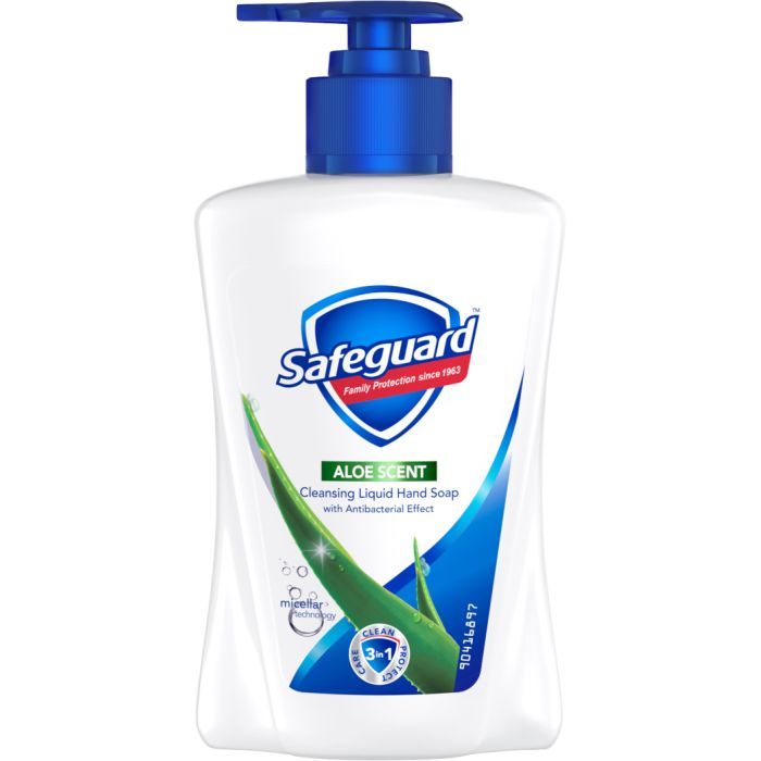 Рідке мило Safeguard Алое 390 мл (8006540865538)
