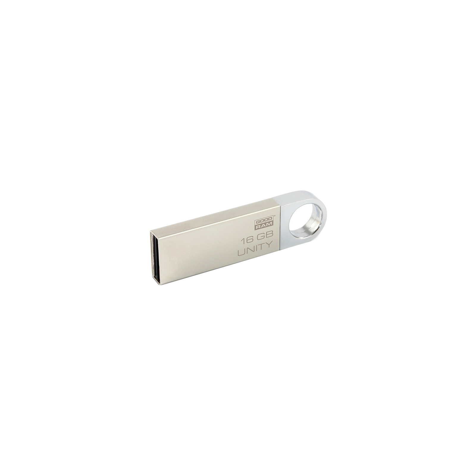 USB флеш накопичувач Goodram 32GB UUN2 (Unity) Silver USB 2.0 (UUN2-0320S0R11) зображення 2