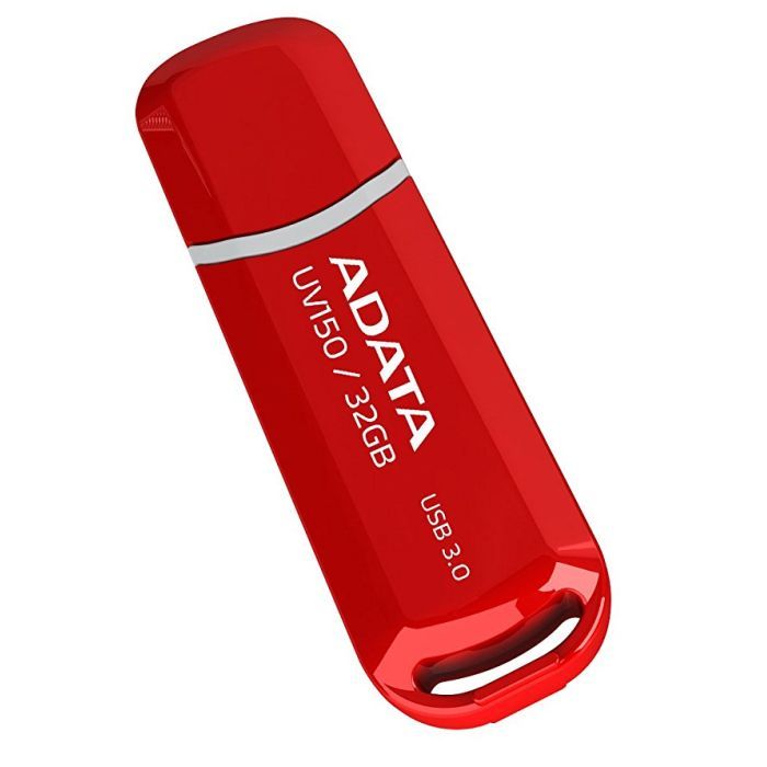 USB флеш накопитель ADATA 32Gb UV150 Black USB 3.0 (AUV150-32G-RBK) изображение 4