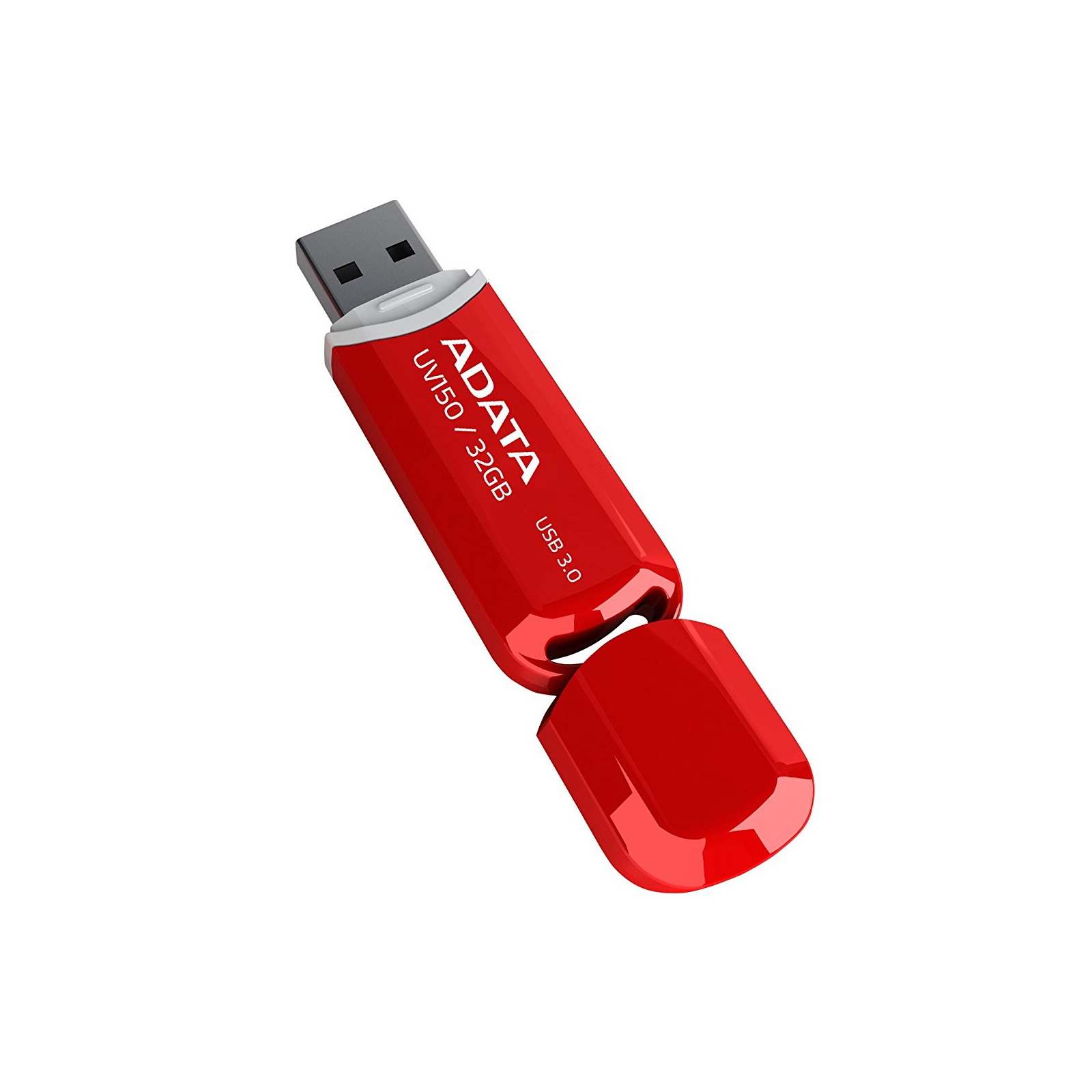 USB флеш накопичувач ADATA 32Gb UV150 Black USB 3.0 (AUV150-32G-RBK) зображення 5