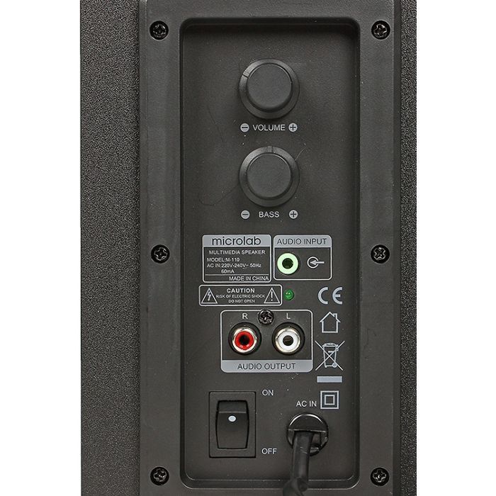 Акустическая система Microlab M-110 black изображение 5