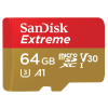 Карта пам'яті SanDisk 64GB microSDXC Class10 UHS-I V30 A1 4K (SDSQXAF-064G-GN6MA) зображення 2