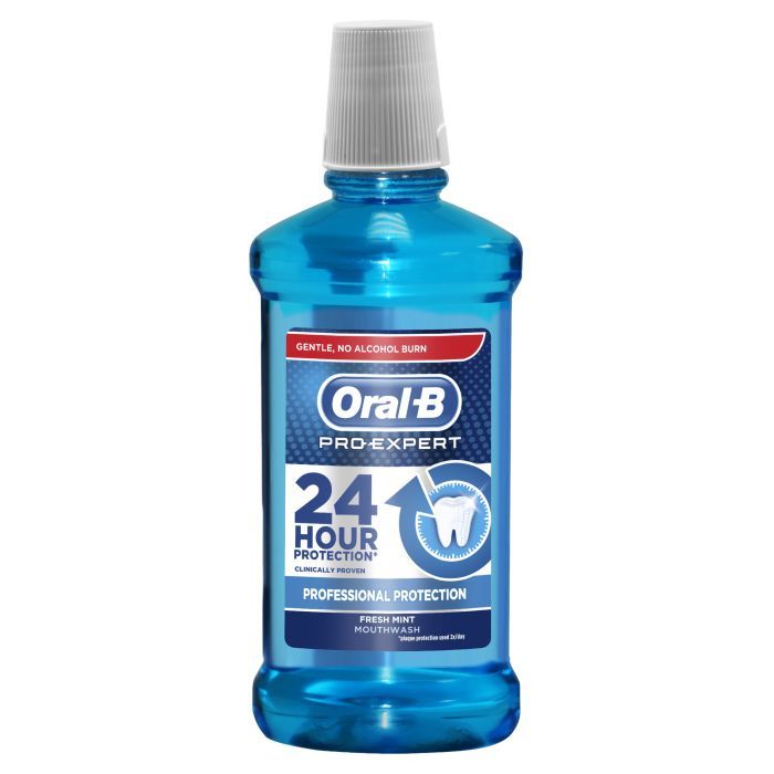 Ополаскиватель для полости рта Oral-B Pro-Expert Professional Protection Свежая Мята 500 мл (4015600572969) изображение 2