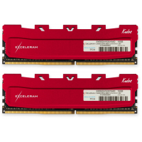 Модуль памяти для компьютера DDR4 16GB (2x8GB) 3000 MHz Red Kudos eXceleram (EKRED4163016AD)