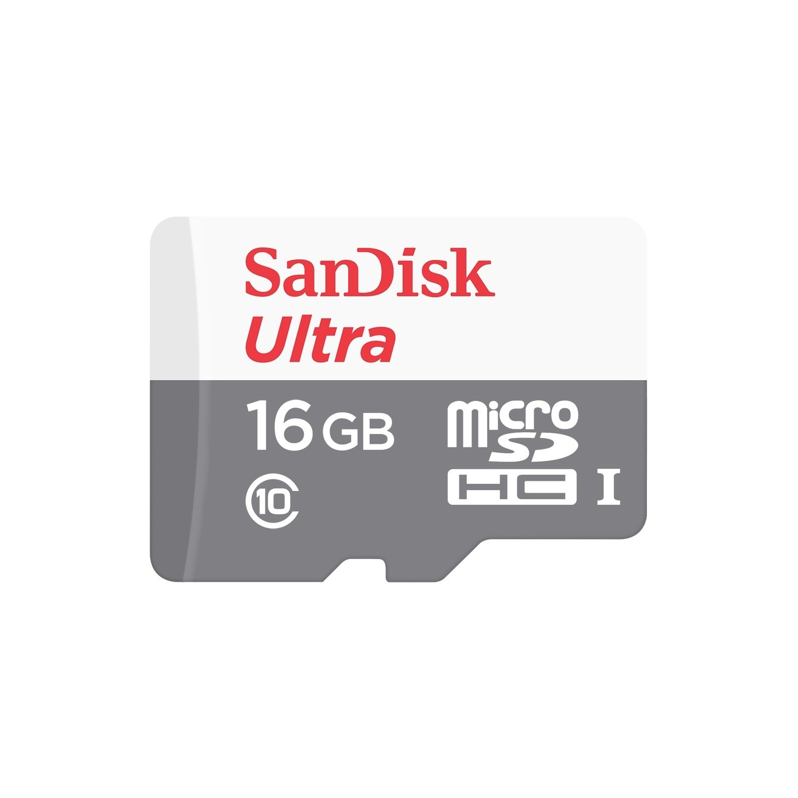 Карта пам'яті SanDisk 16GB Miсro-SDHC Class 10 UHS-I Ultra (SDSQUNS-016G-GN3MN)