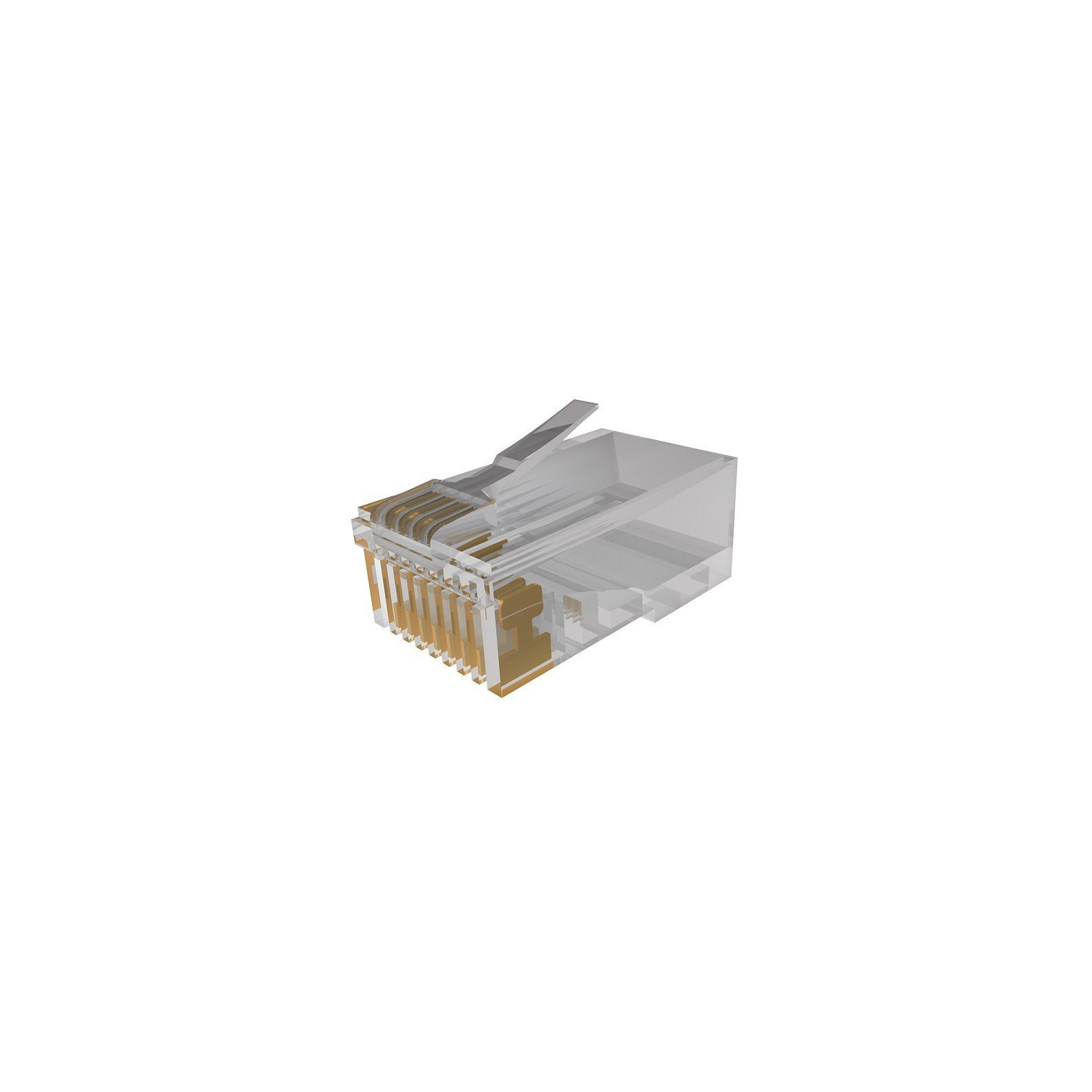 Конектор Molex RJ45 cat.5e UTP, 1.27 мкм gold (02-558P)