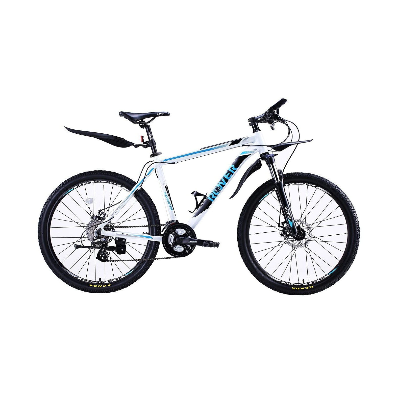 Велосипед Rover Navigator 26" рама 19" White/Black Blue 2018 (341320 ...
