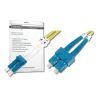 Оптический патчкорд Digitus LC/UPC-SC/UPC,50/125,OS2,duplex,10m (DK-2932-10)