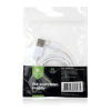 Дата кабель USB 2.0 AM to Lightning PVC 1m white Vinga (VCPDCL1W) изображение 4