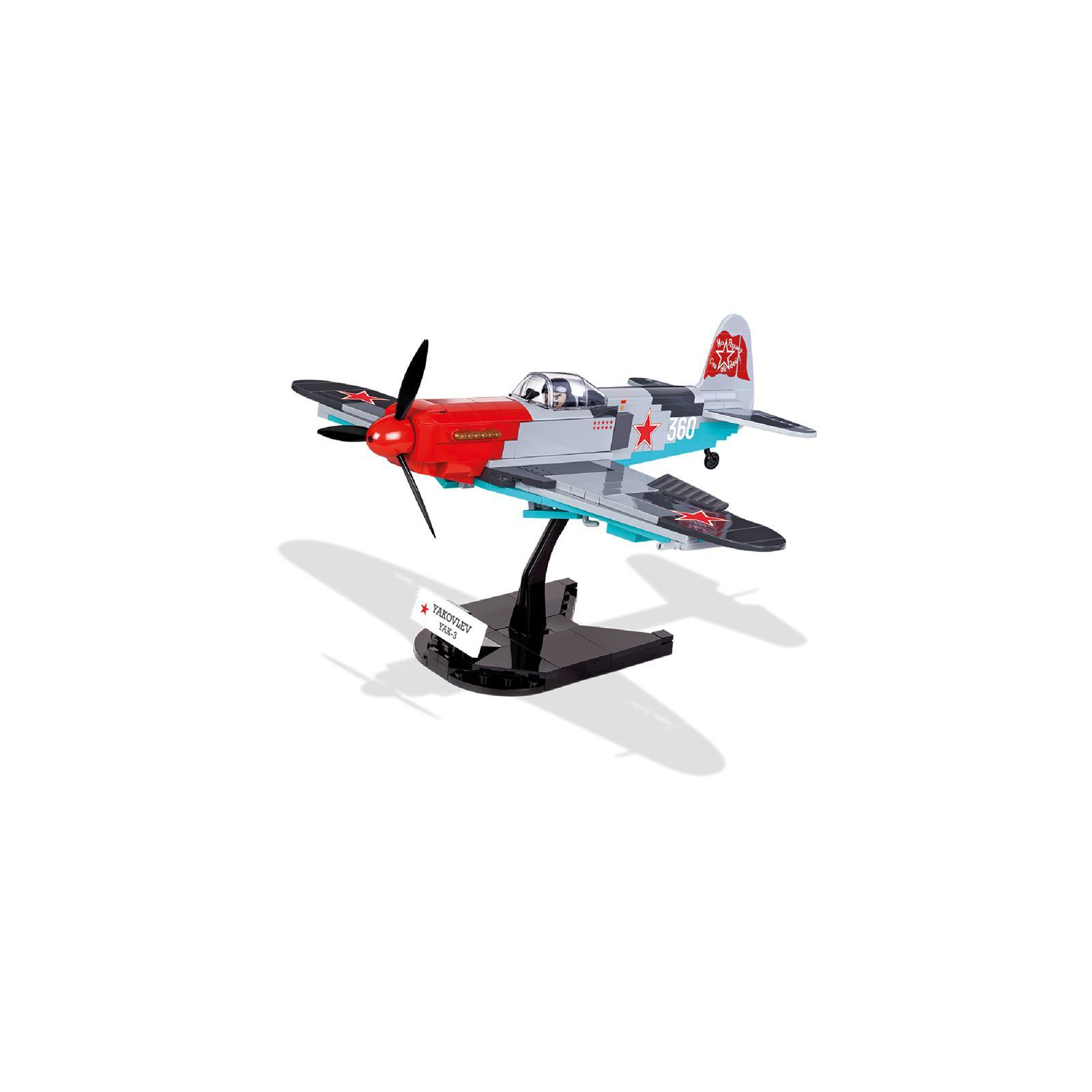 Конструктор Cobi Вторая Мировая Война Самолет Як-3, 235 деталей (COBI-5529) изображение 4