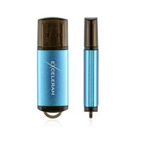 USB флеш накопитель eXceleram 128GB A3 Series Blue USB 3.1 Gen 1 (EXA3U3BL128) изображение 4