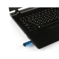 USB флеш накопитель eXceleram 128GB A3 Series Blue USB 3.1 Gen 1 (EXA3U3BL128) изображение 7