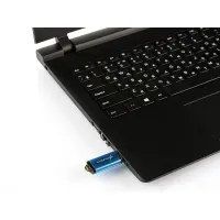 USB флеш накопитель eXceleram 128GB A3 Series Blue USB 3.1 Gen 1 (EXA3U3BL128) изображение 7