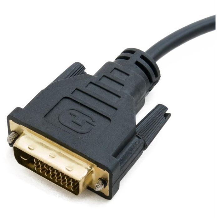 Переходник DVI-D Dual Link (Male)-VGA (Female), 0.15 m Extradigital (KBV1685) изображение 3