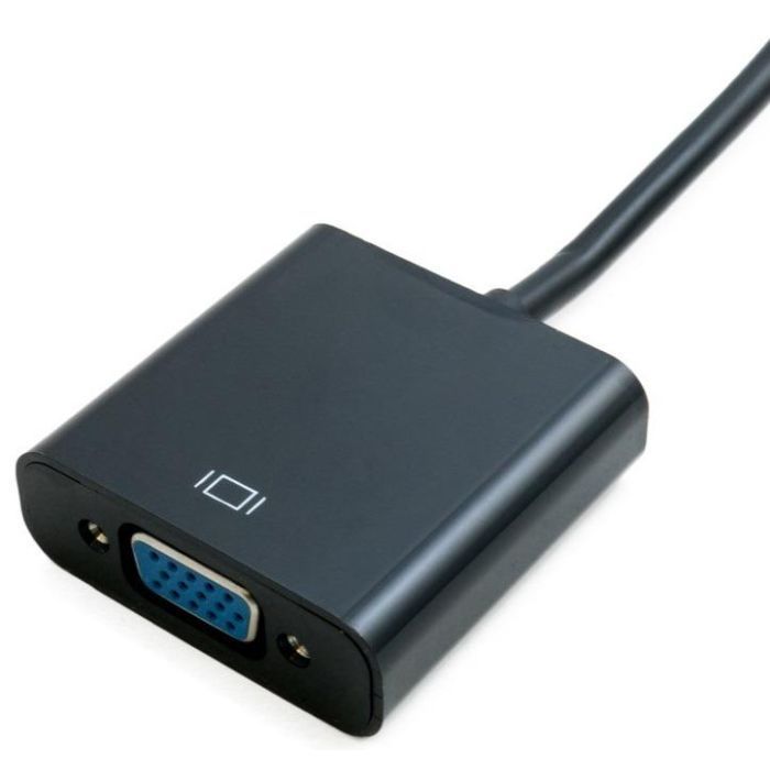 Переходник DVI-D Dual Link (Male)-VGA (Female), 0.15 m Extradigital (KBV1685) изображение 4